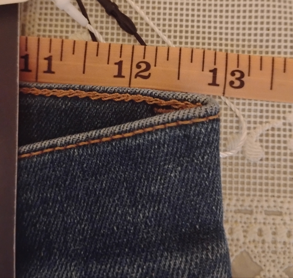 🆕 Veronica Beard Carson Ankle High Rise Flare Jeans, Size 25, NWT - Picture 13 of 16